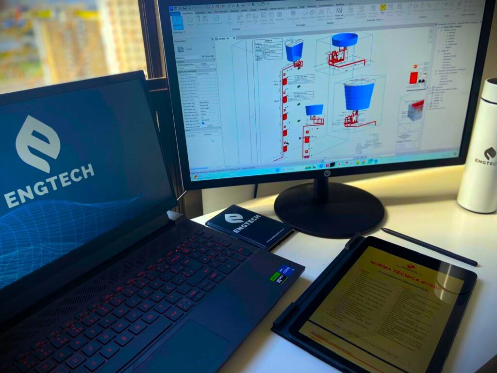 Engtech projeto de incendio