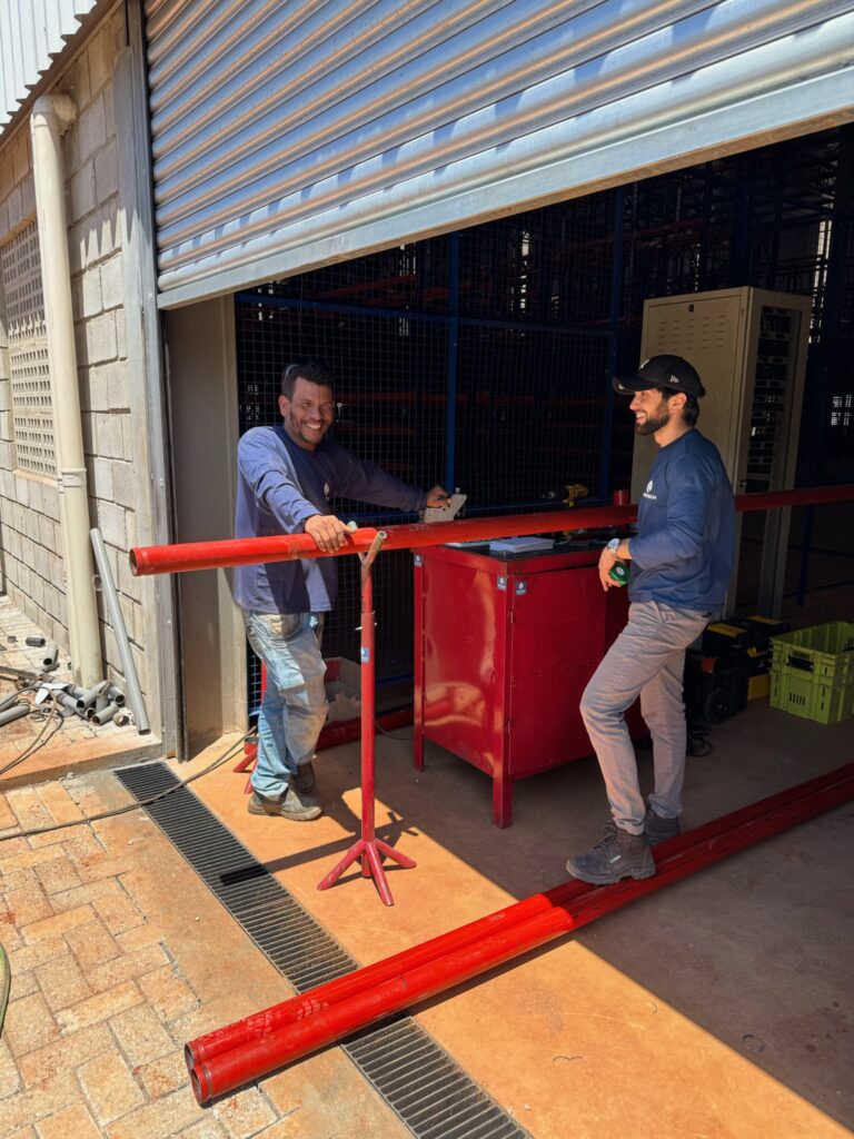 Engtech Canteiro obra incendio