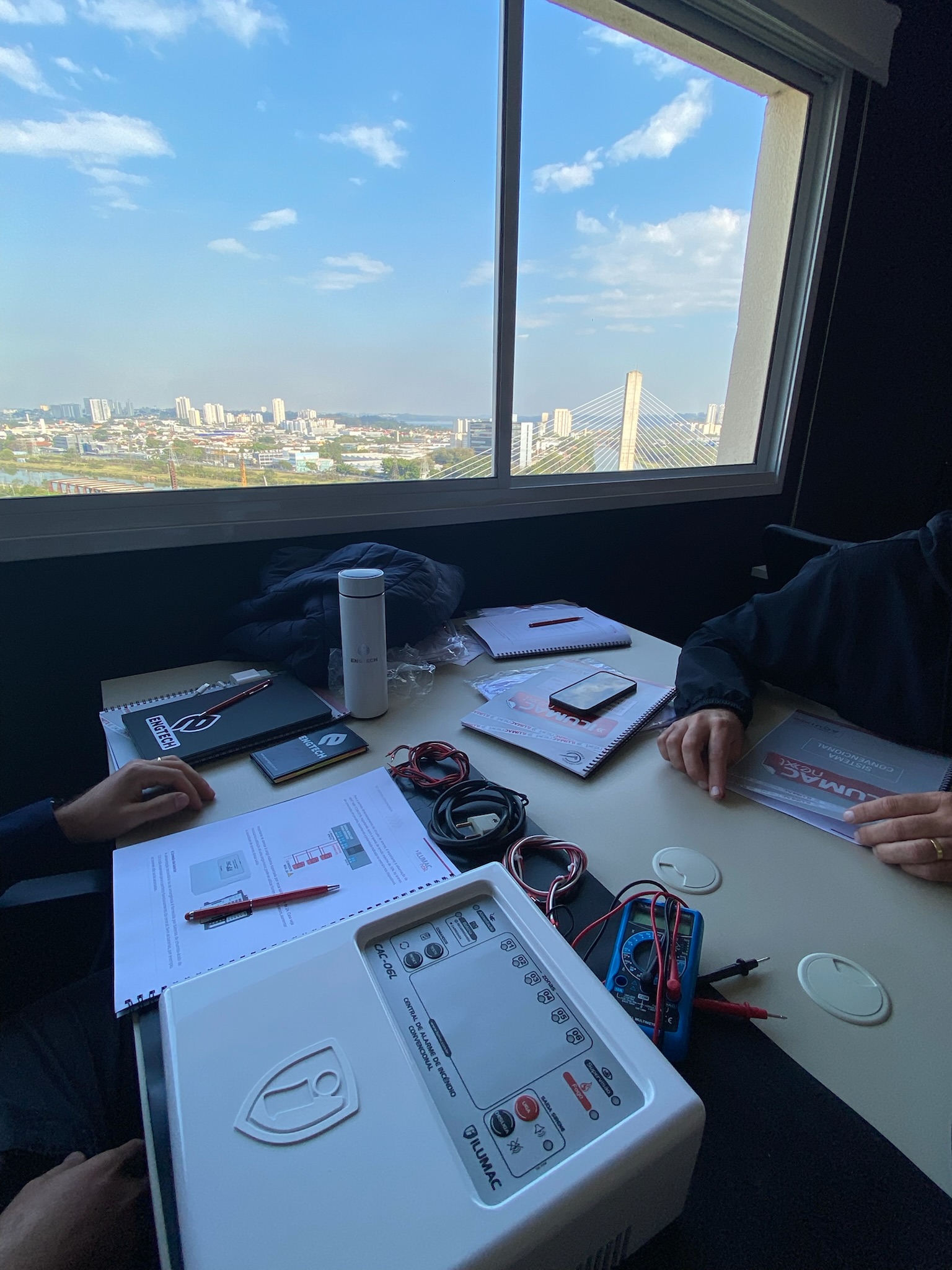 Engtech - alarme de incendio