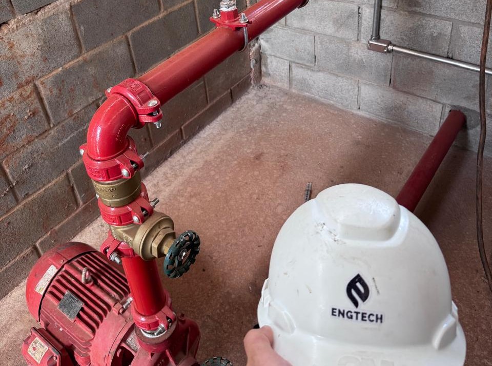 Engtech casa de bombas incendio 3