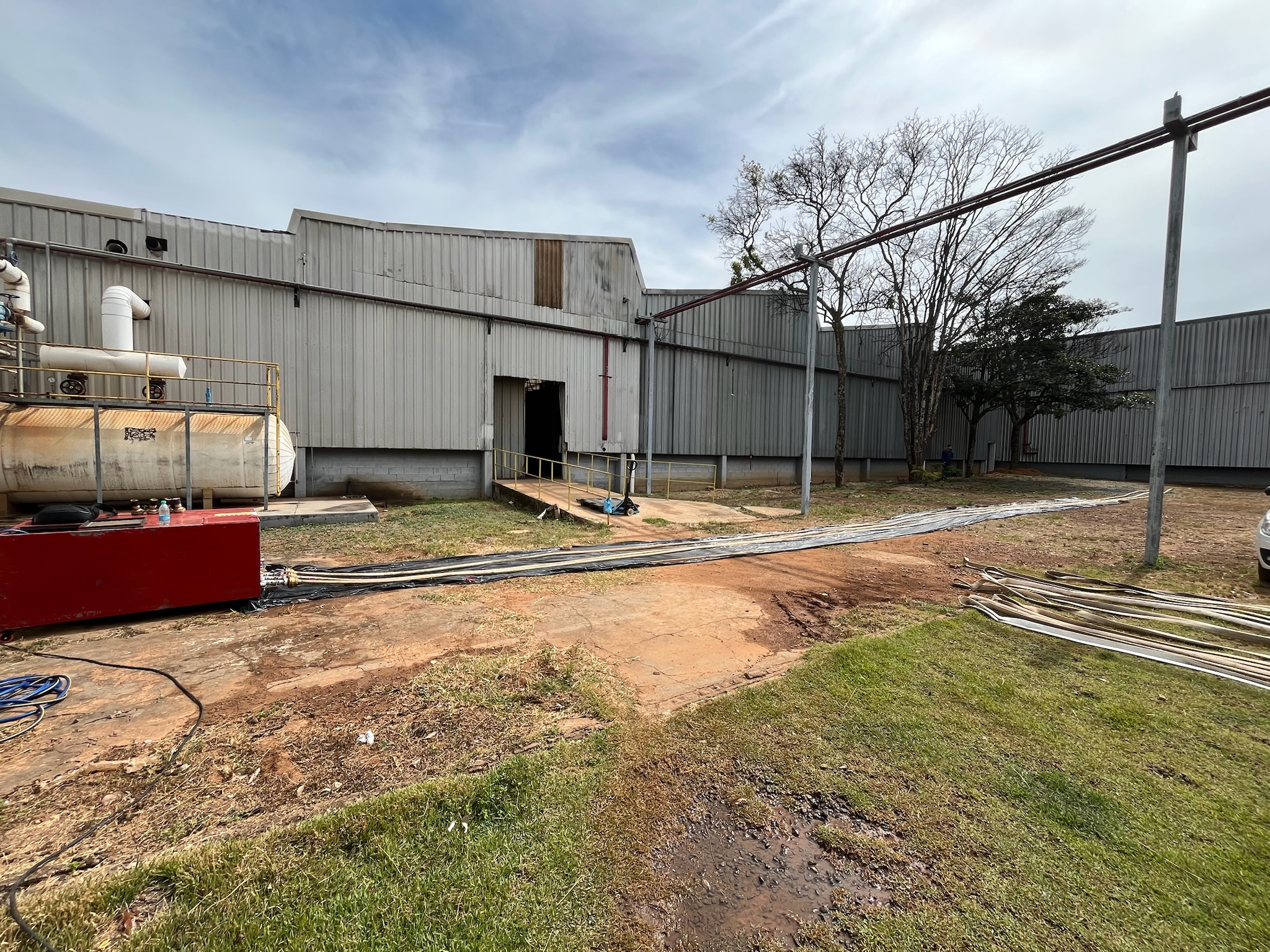 Engtech teste hidrostatico em mangueiras de incêndio